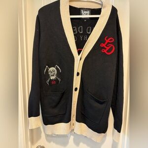 Liquid Death Cardigan - NWOT